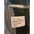 Black Needle   Stitch Black 1 Button Blazer With Cummerbund And Bow Tie 50r