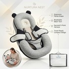Baby Feeding Support Pillow   Lounger For Newborn 0-12 Months  Nursing Cushion