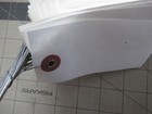 50 White Tyvek Tags Sh4   4  1 4  X 2  1 8   Wired  Eyelet