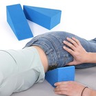 Chiropractic Sacral Support Wedge Blocks - 2pcs Physical Therapy Hips Relief