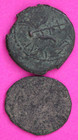 2 Nice Widows Mite Coins Holy Land Artifact Display Card Export Permit Coa  m861
