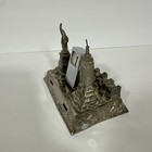 Vintage New York City Skyline Perpetual Calendar Metal Souvenir Building