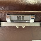 Vintage American Tourister Escort Train Case Luggage Makeup Brown 13  Turn Lock