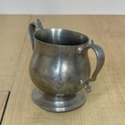 Vintage Towle Newburyport Pewter Two-handled Loving Cup 1603 3 5  Tall