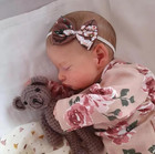 20 Inch Reborn Baby Girl Doll Lifelike Weighted Soft Body Vinyl Newborn Set