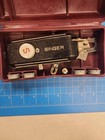 Singer Buttonholer Attachment Low Shank Vintage Sewing Machine W Case Usa Made