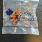 Vintage 1988 Buffalo Bills Nfl Enamel Lapel Hat Pin Nos Sealed In Bag
