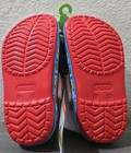 Crocs Clogs Kids Size 10 Fun Lab Super Mario Light Up Slip On Shoes Red 207058