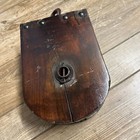 Antique Large Wooden Block Tackle Pulley Nautical Industrial 11  X 7 5 