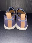 Crocs Walu Loafers Mens Size 8 Navy Blue Canvas Slip On Casual Boat Shoe 11270
