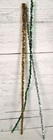 Vintage Pipe Cleaner Tinsel Stems Gold Silver Green Creative Craft Taiwan Lot
