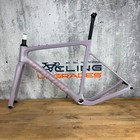 Low Mile  2022 Ventum Gs1 Lilac Medium Carbon Gravel Disc Frameset 700c 2091g
