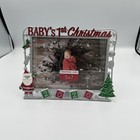 Baby   s 1st Christmas Photo Frame     Newborn Holiday Keepsake Gift Decor