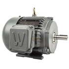 1 Hp 3 Phase Electric Motor 1800 Rpm 143t Frame Tefc 230 460v Premium Efficiency