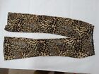 Vintage Formula X  Leopard Cheetah 8  Spandex Pants With Soft Fuzzy Hat