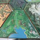 Vintage Hubbard Scientific Geological Landform Model Vintage 3d 8 Pieces