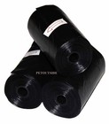 1020 Dog Pet Waste Poop Bags Black Refill Rolls Plastic Core With Free Dispenser