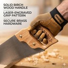 16  Wood Handle Hand Saw Heavy Duty Hand Tool For Woodworking Cutting Carpentry