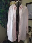 Mary Kay Pink Long Sleeve Button Up Lab Coat Jacket