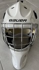 Bauer Nme3 Sr Senior Goalie Mask Helmet Hecc Certified But Expired White 7-7 5