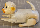 Vintage 40s 50s Celluloid   Tin Flipping Dog Wind Up Toy Occupied Japan Works  C