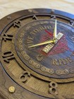 Harley Davidson Handmade Wooden Wall Clock 14  Quartz Movement Battery Operated 