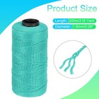 Nylon String 3 Strands Twisted Mason Line 1 5mm X 218 Yards  Deep Teal