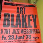 Art Blakey   The Jazz Messengers Concert Poster 1978 24  X 33 75 