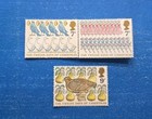 Great Britain Stamps  Scott 825a-826 Complete Set Mnh  Folded