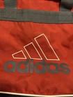 Vintage Adidas Diablo Small Duffel Bag Gym Travel Red Gray M5131381