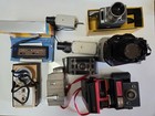 10 Cameras Bell   Howell Kodak 8mm Polaroid Cool Cam Twindar 35mm Cctv Security