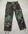 Military M81 Woodland Camo Hot Weather Combat Trousers Size Medium Regular Green