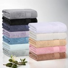Turkish Cotton Highly Absorbent Solid 800 Gsm 2-piece Ultra-plush Bath Towel Set