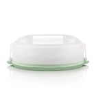 Tupperware Expandable Cake Carrier With Lock  Mint Green New