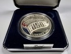 1991-s Uso Commemorative Silver Proof Dollar W  Ogp   Coa