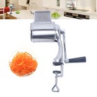 Rotary Cheese Grater Hand Drum Slicer Crank Vegetable Chopper Stainless Steel