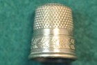 Simons Brothers Sbc Thimble W  Floral Design Band Size 11