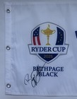Bryson Dechambeau Signed Autographed 2025 Ryder Cup Golf Flag Team Usa Psa dna