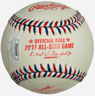 George Springer Autographed 2017 All Star Baseball  jsa 