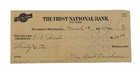 1929 Bank Check  The First National Bank  Scobey  Mt  63 May Best Erickson