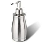 Stainless Steel Soap Dispenser - Refillable Liquid Pump For Kitchen   Bathroom 