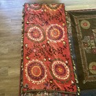 Four Antique Woven Suzani Tapestries From Samarkand  Uzbekistan