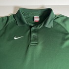 Nike Fit Dry Long Sleeve Men   s Size Medium Green Jersey Knit Shirt