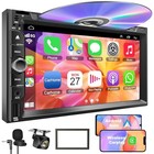 Double Din Car Stereo With Cd dvd Player  7-inch Touch Screen  Bluetooth 5 2  