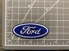 Ford Racing Motorsports Blue Oval Logo 3in Patch Iron   Sew-on