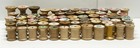 Lot Of 72 Vtg Empty Wooden Thread Spools Mixed Brands Sizes M l