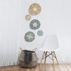 Coyacool Hanging Woven Wall Basket Decor - Wicker Wall Baskets Decor Boho Flat 5