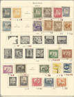 Boliva On Scott International Album Pages To 2002 - 751 Different Stamps
