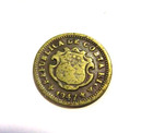 1947 Costa Rica 5 Centimos Coin