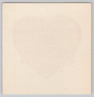 Ex Libris 1946 Woodcut Bookplate Valeria Konyve Heart Bookshelf 4x4 